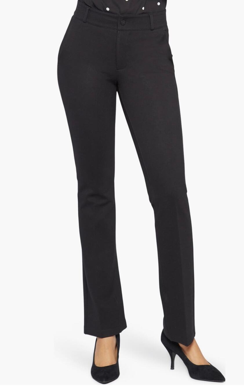 NYDJ Scupt-Her Classic Trousers Black 8P NWI